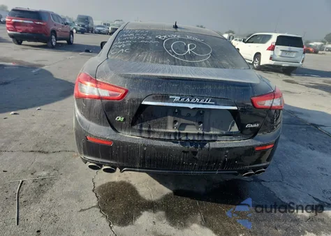 2014 Maserati Ghibli S из США, поврежденный, VIN ZAM57RTA0E1117763